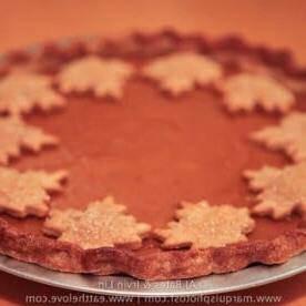 Crostata di Zucca Speziata al Sciroppo d'Acero
