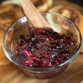 Marmellata di mirtilli rossi salata – Ricetta facile e veloce