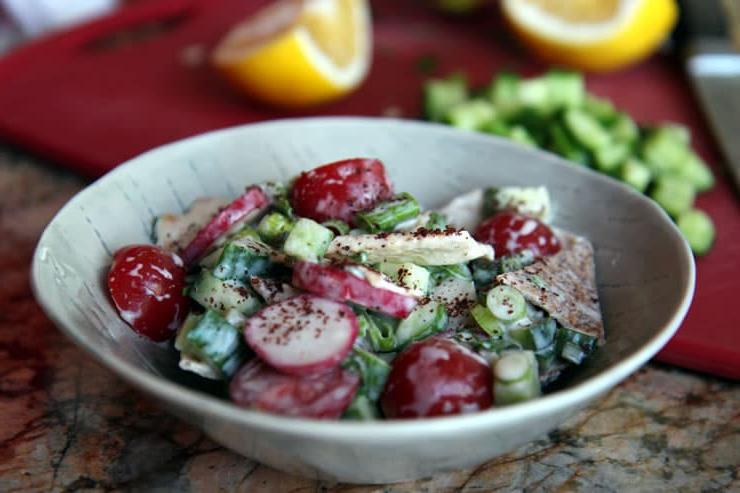 Fattoush con Sumac