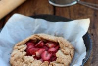 Wholesome Strawberry Almond Tart