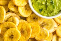 Crispy Air Fryer Plantains Vegan and Gluten Free