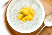 Tropical Vegan Gluten-Free Mango Chia Pudding