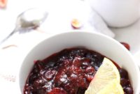 Effortless Plant-Based Gluten-Free Cranberry Sauce