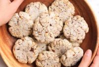 Vegan Gluten Free Crispy Hazelnut Cookies