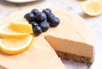 Easy No Bake Vegan Lemon Cheesecake Gluten Free