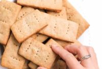 Plant Based Gluten Free Sorghum Graham Crackers