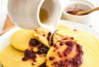 Golden Corn Flour Pancakes No Gluten No Dairy
