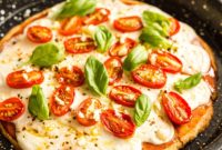 Effortless Gluten-Free Vegan Caprese Pizza