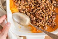 The Perfect Gluten and Dairy Free Sweet Potato Casserole