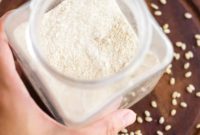 Evde Glutensiz Vegan Esmer Pirinç Unu Yapımı