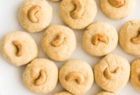 Effortless Gluten Free Dairy Free Cashew Nut Cookies