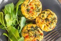 Simple Gluten Free Dairy Free Mini Crustless Quiche