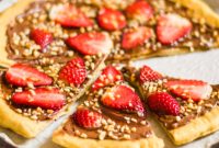 Indulgent Vegan Gluten Free Chocolate Pizza