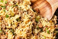 Homestyle Sausage Dirty Rice