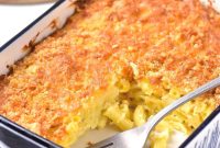 Creamy Plant-Based Gluten-Free Mac and Cheese Bake