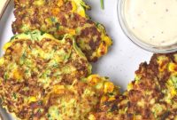 Crispy Gluten and Dairy Free Zucchini Fritters