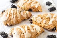 Gluten-Free Dairy-Free Blackberry Scones