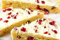 Irresistible Cranberry Bliss Bars Gluten Free Dairy Free