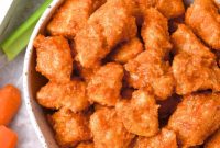 Easy Air Fryer Buffalo Chicken Bites Gluten Free and Dairy Free