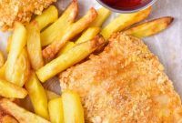 Crispy Gluten-Free and Dairy-Free Fish and Chips