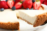 Effortless Gluten Free Greek Yogurt Cheesecake