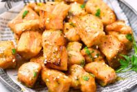 Crispy Air Fryer Salmon Bites (Gluten-Free and Dairy-Free)