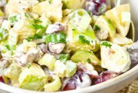 Effortless Gluten Free Vegan Waldorf Salad