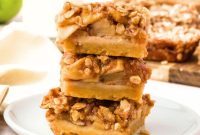 Gluten-Free Vegan Apple Pie Bars