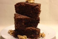 Fudgy Chocolate Walnut Brownies