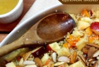 Apple Butternut Quinoa Salad Infused With Love