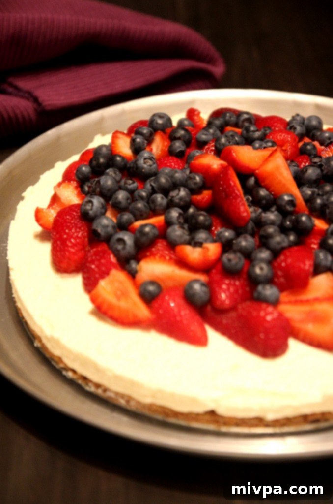 Wild Berry Cheesecake