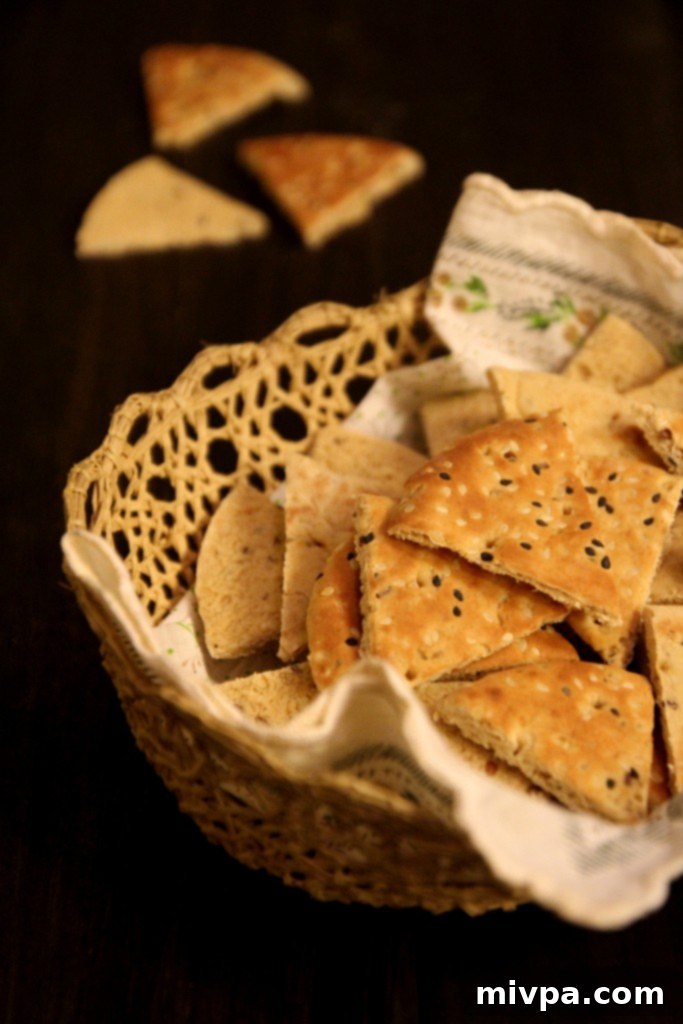 Roasted Red Pepper Dip with Pita Toasts - Perfect Holiday Snack