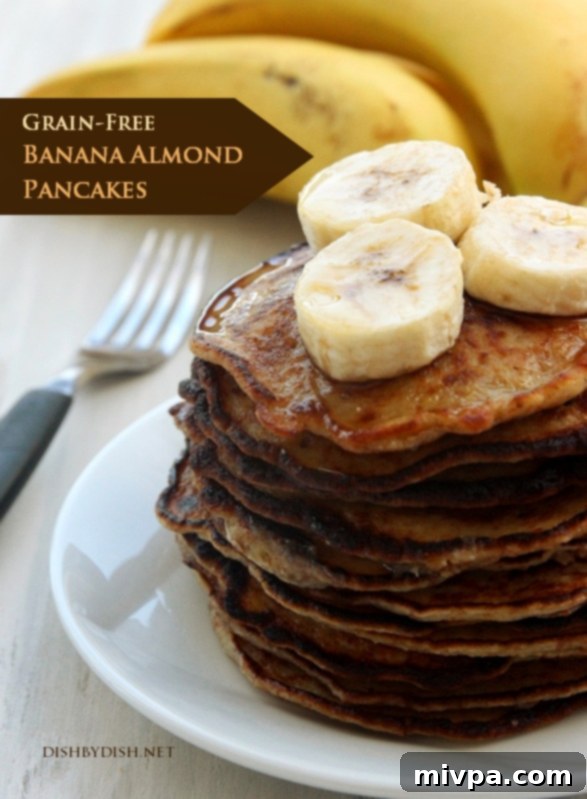 Grain-Free Banana Almond Pancakes