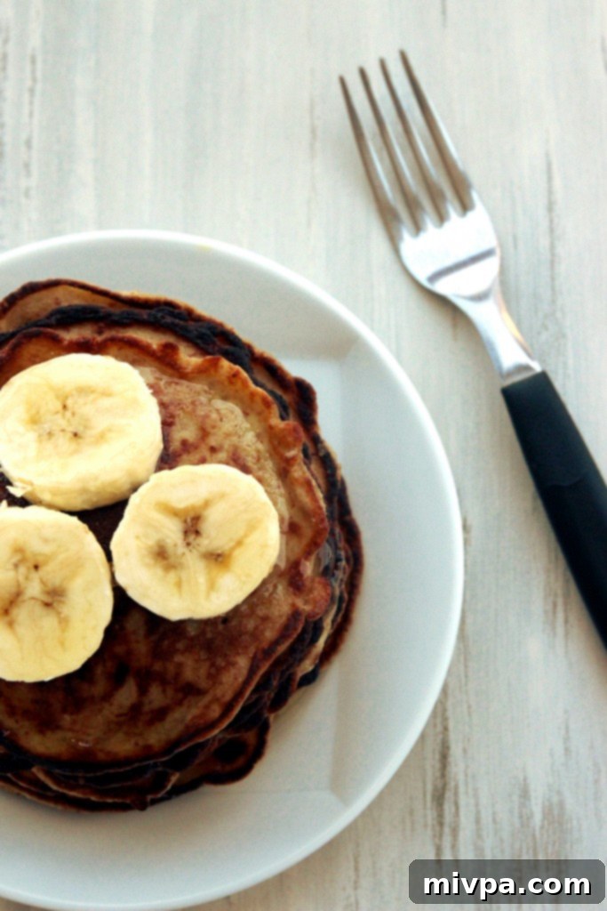 Grain-Free Banana Almond Pancakes1