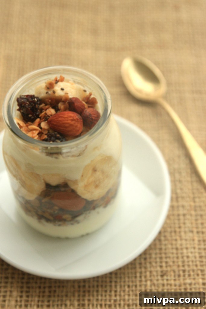 Close-up of Gluten-Free Almond Granola mix before baking