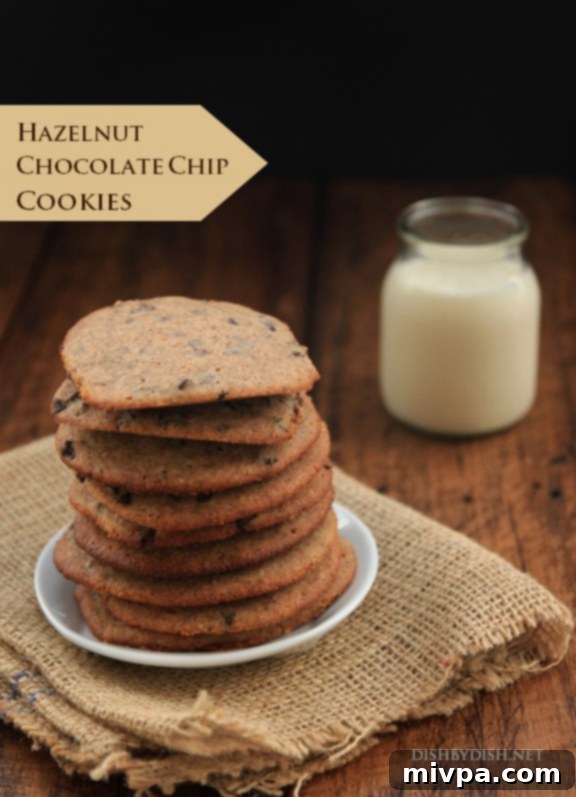 Grain-free Hazelnut Chocolate Chip Cookies