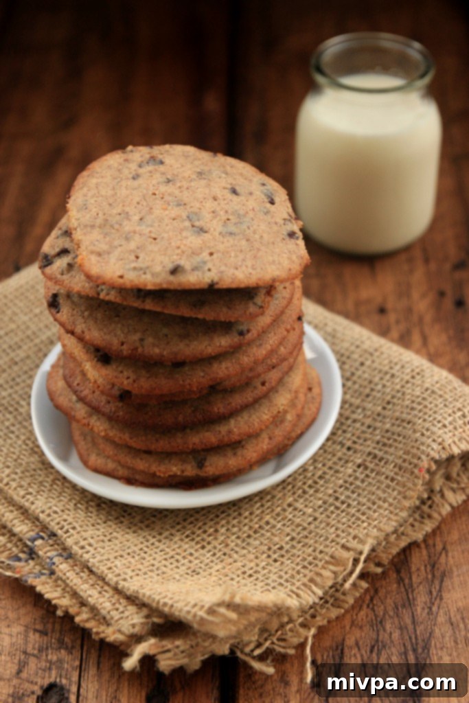 Grain-free Hazelnut Chocolate Chip Cookies