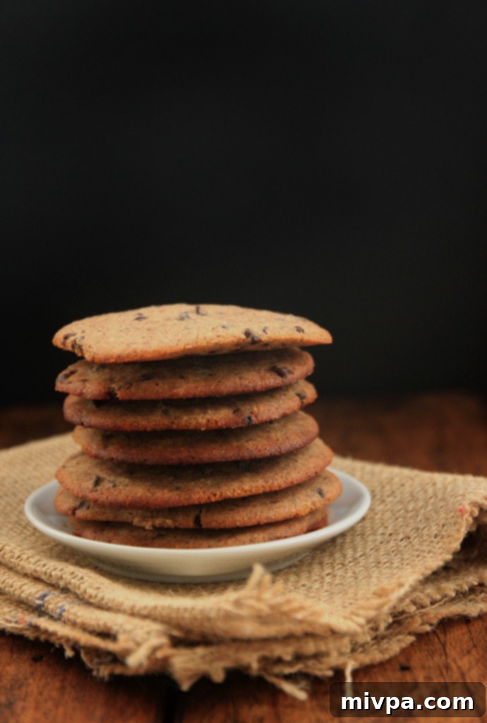 Grain-free Hazelnut Chocolate Chip Cookies