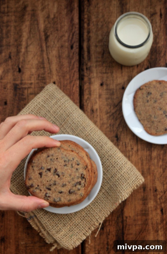 Grain-free Hazelnut Chocolate Chip Cookies