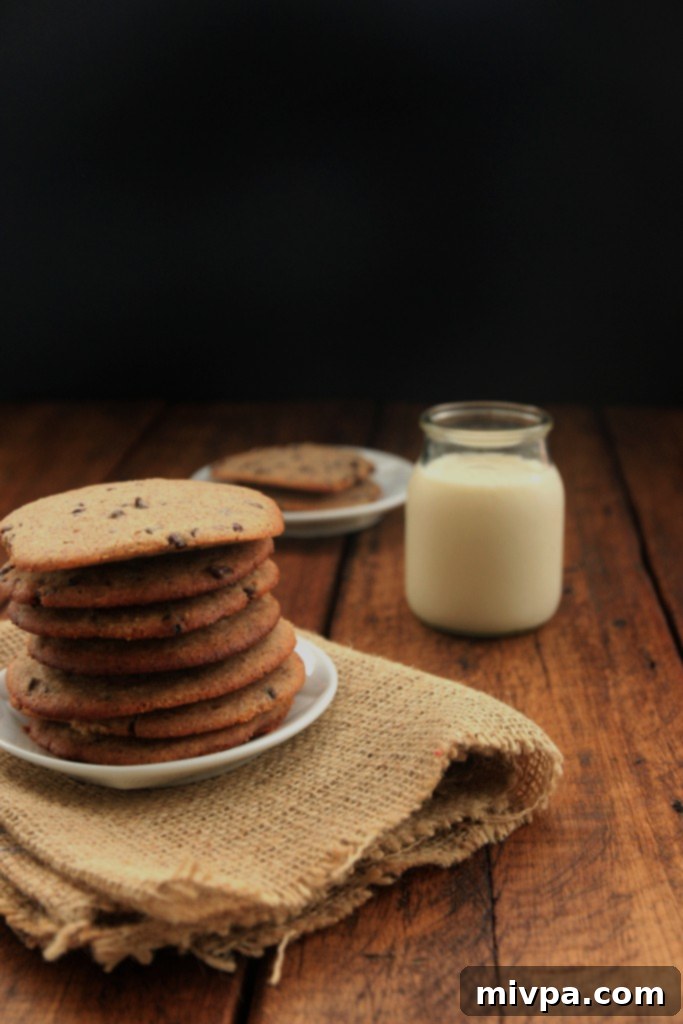 Grain-free Hazelnut Chocolate Chip Cookies
