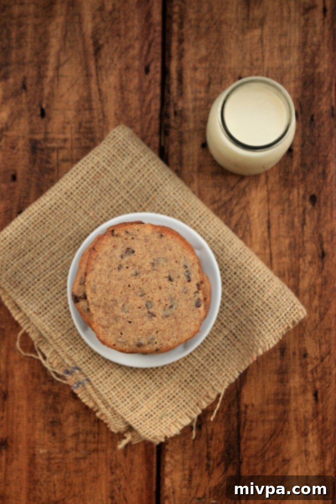 Grain-free Hazelnut Chocolate Chip Cookies