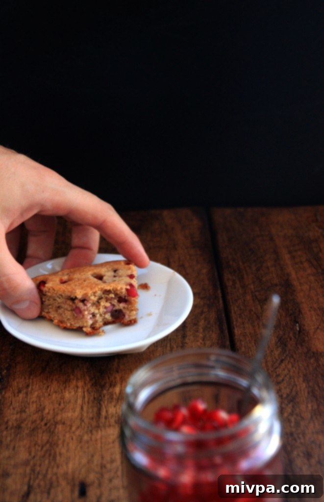 Grain-free Pomegranate Coconut Scones