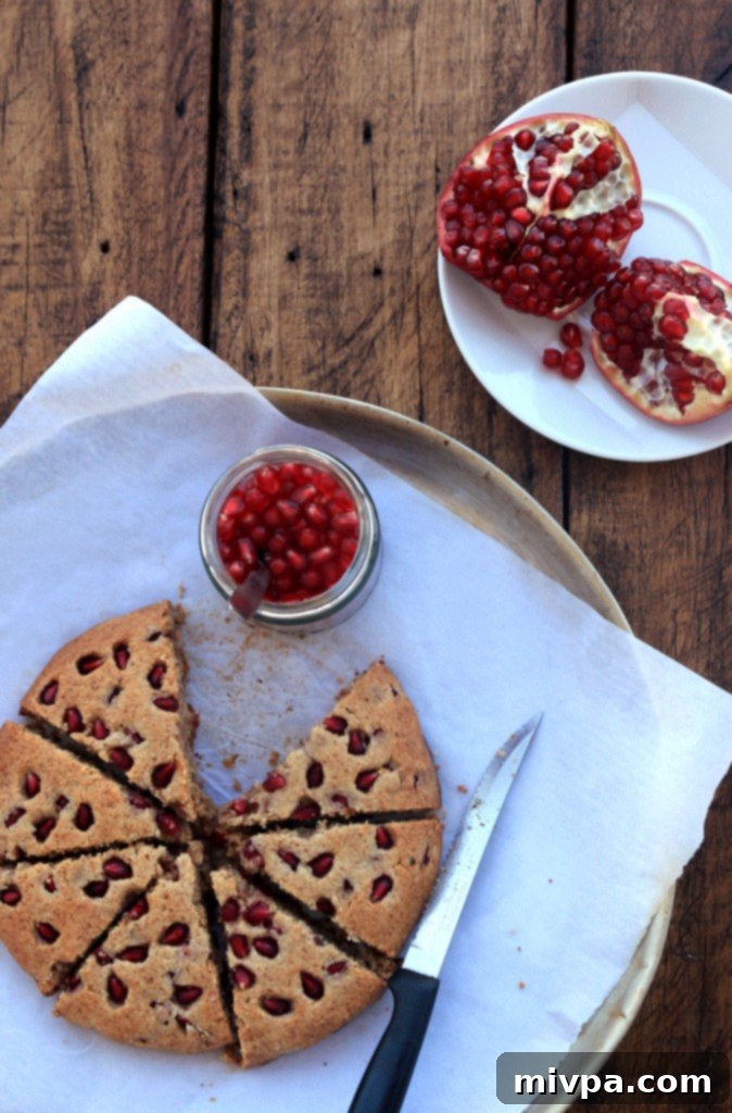 Grain-free Pomegranate Coconut Scones