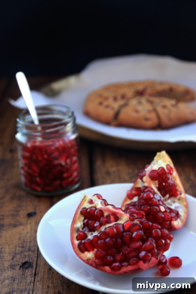 Grain-free Pomegranate Coconut Scones