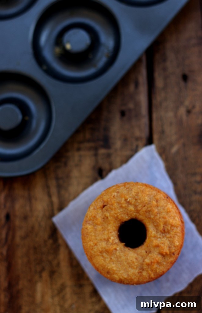 Grain-free Apple Cider Vinegar Doughnuts with a beautiful glaze