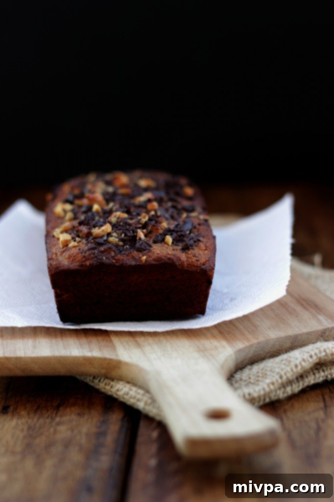 Grain-free Chocolate Banana Bread