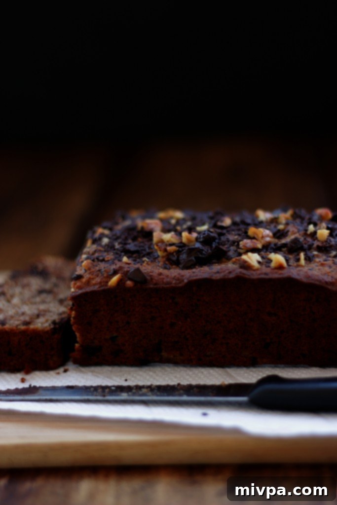 Grain-free Chocolate Banana Bread