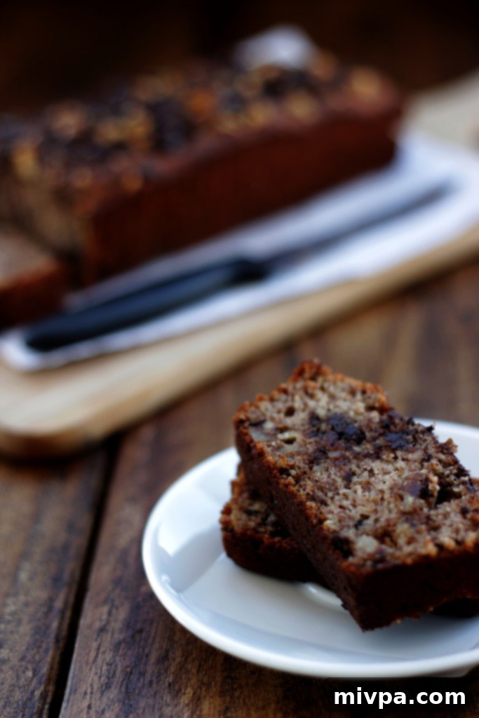 Grain-free Chocolate Banana Bread