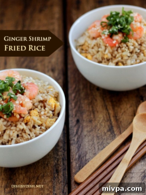 Ginger Shrimp Fried Rice