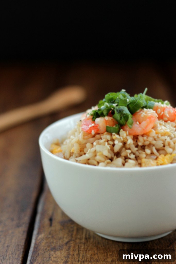 Ginger Shrimp Fried Rice